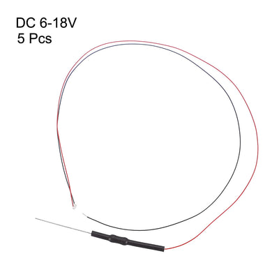 Harfington Uxcell Vorgelötet Micro Surface Mounted Devices LED Leuchtdioden Dioden rot 5 Stück