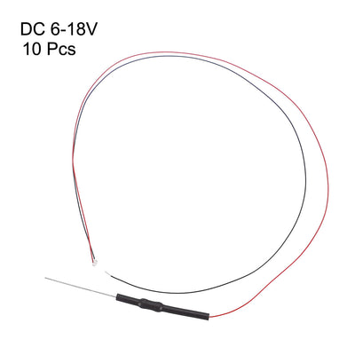 Harfington Uxcell Vorgelötet Micro Surface Mounted Devices LED Leuchtdioden Dioden rot 10 Stück