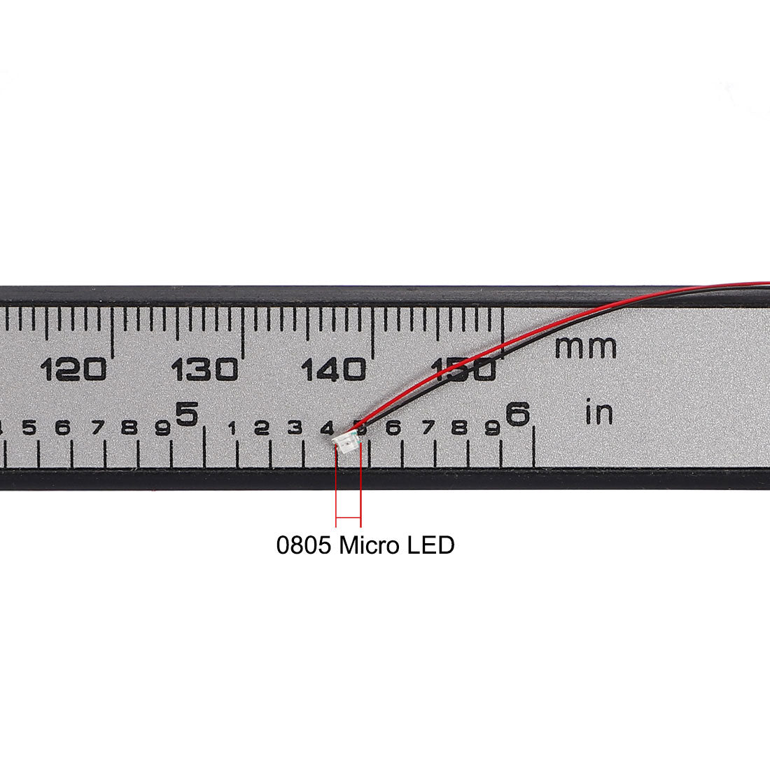 uxcell Uxcell Vorverdrahtete Surface Mounted Devices LED Leuchtdiode - Mini Soldered Light Lila 0.8"x0.5"