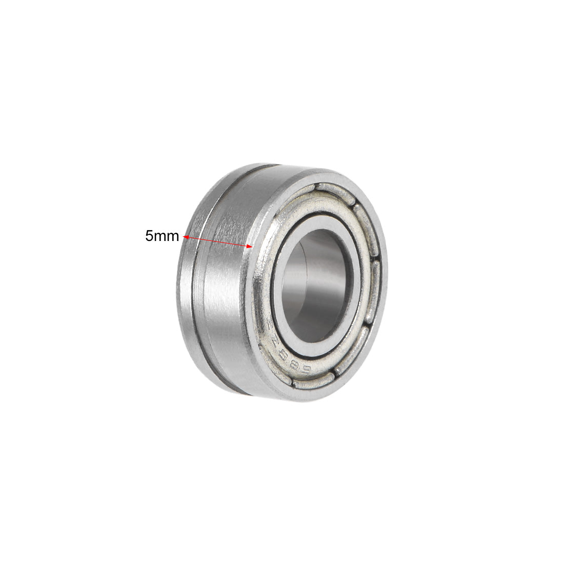 uxcell Uxcell Deep Groove Ball Bearings Metric Double Shielded Chrome Steel ABEC1 Z1