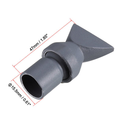 Harfington Uxcell Aquarium Nozzle Pump Nozzles Water Outlet Return Pipe Fitting Gray 15.5mmOD 3Pcs