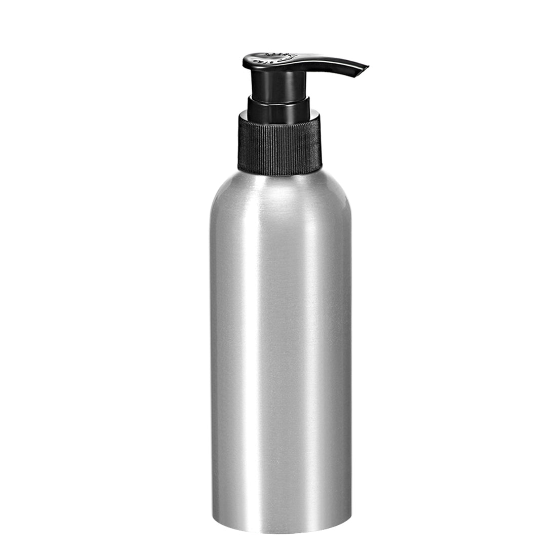 uxcell Uxcell 8.4oz/250ml Aluminium Pump Bottle Empty Refillable Container Travel Bottle