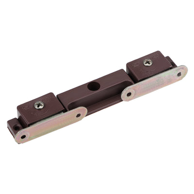 Harfington Uxcell Double Magnetic Latches Catch for Furniture Cabinet Door Closet Brown