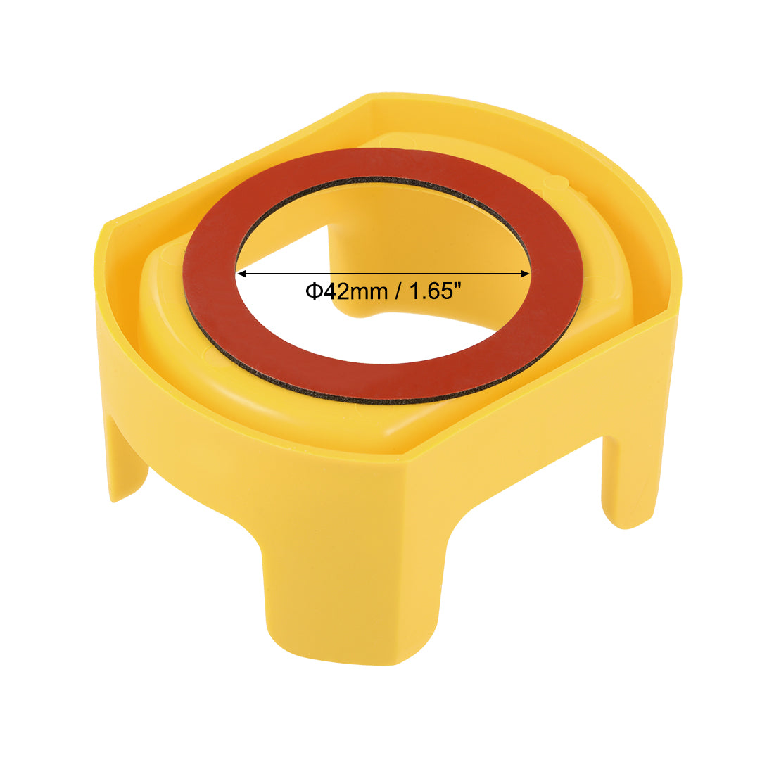 Harfington Plastic Push Switch Button Protective Cover Circle