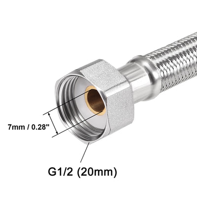 Harfington Faucet Supply Line Connector Long SUS304 Hose