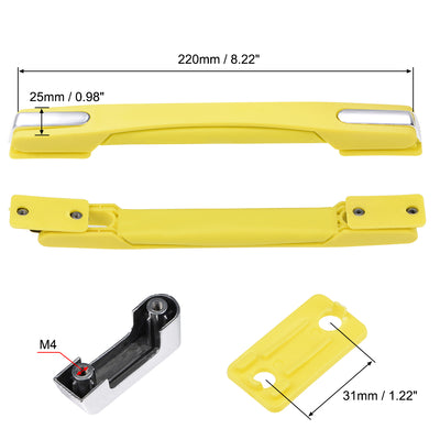 Harfington Uxcell Luggage Handle, 220mm Length Strap Grip Replacement for Suitcase Case Yellow