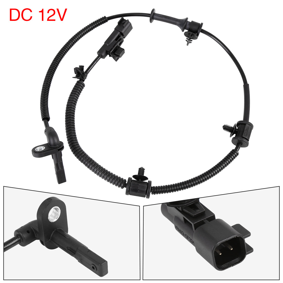 X AUTOHAUX Front Left or Right Car ABS Wheel Speed Sensor for Opel for Buick 12848538 22821303