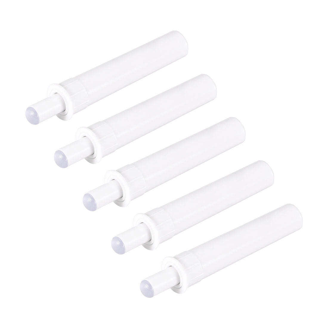 uxcell Uxcell Damper Buffers Soft Quiet Close for Cabinet Door Drawer White 5pcs