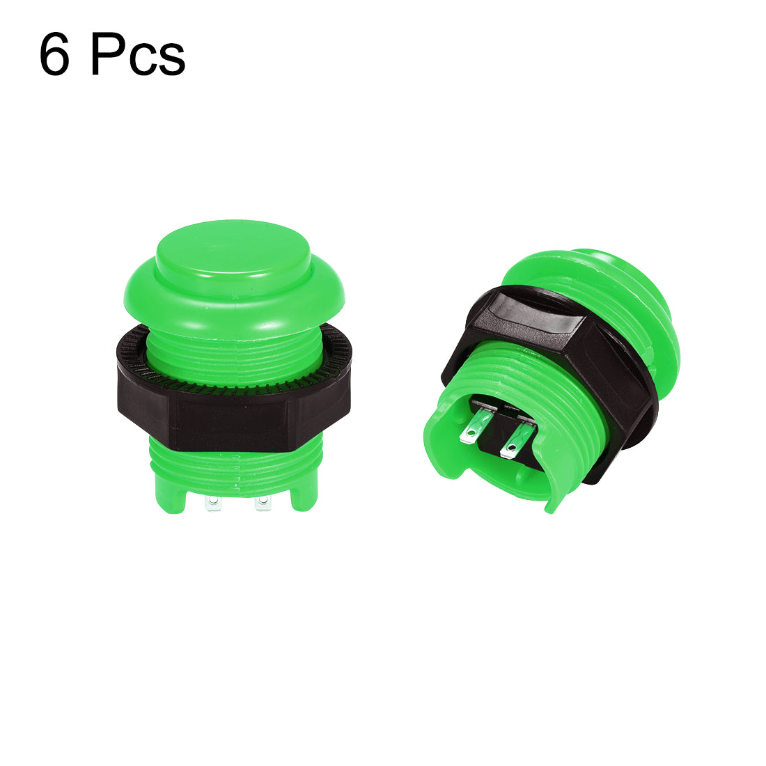 uxcell Uxcell Mounting Hole Game Push Button Switch Round for Arcade