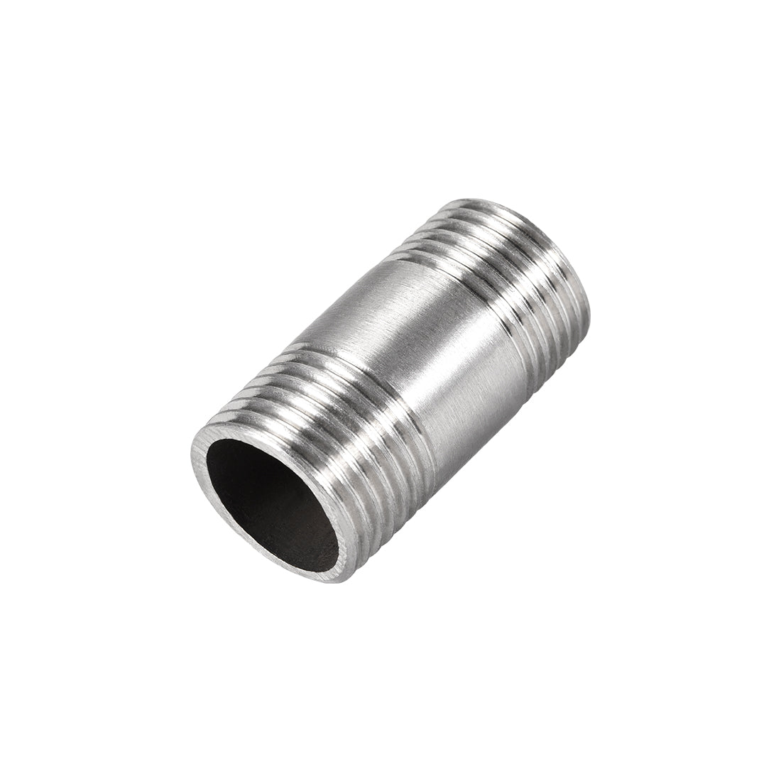 uxcell Uxcell Stainless Steel 304 Cast Pipe Fittings Coupling Fitting 1/2 x 1/2 G Male