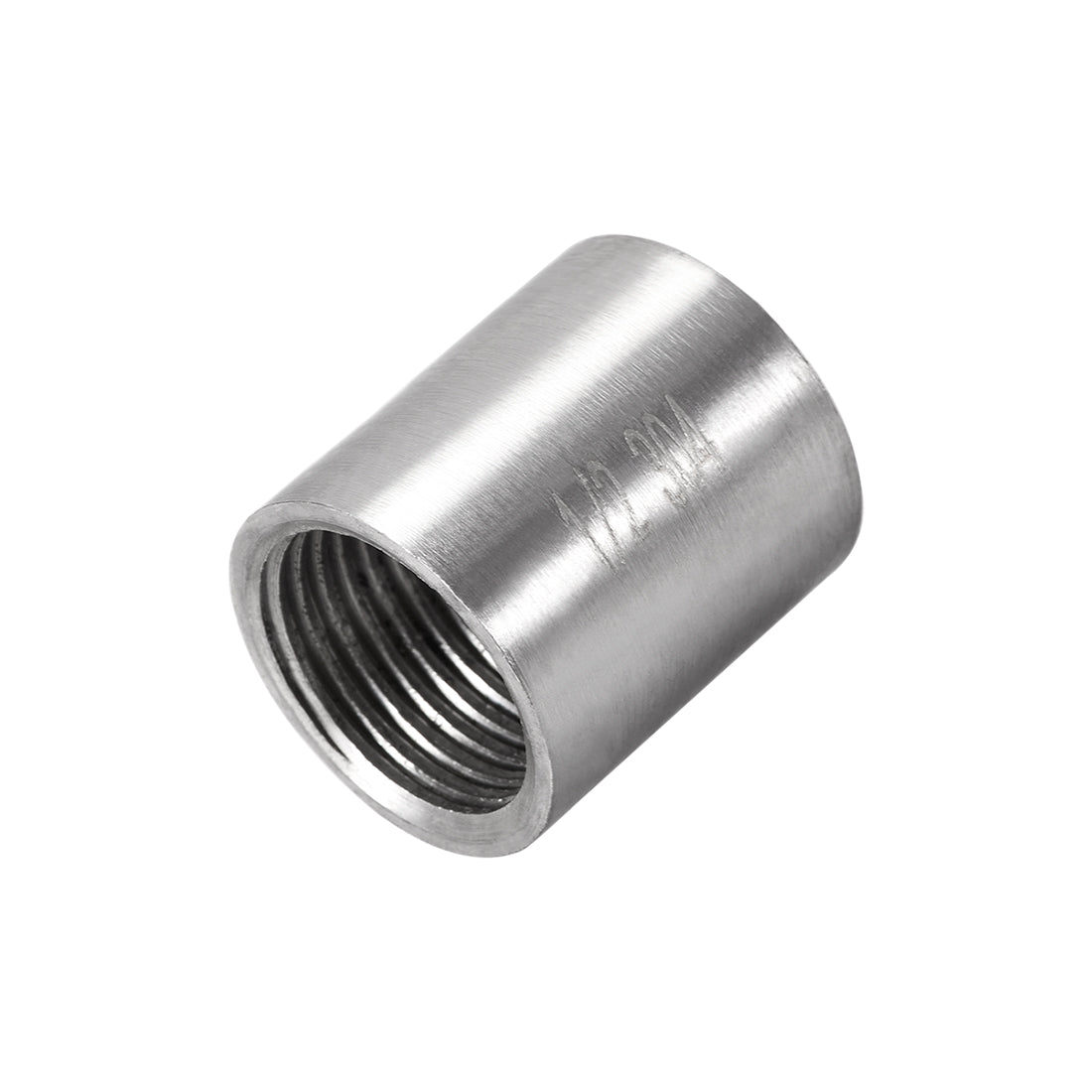 uxcell Uxcell Stainless Steel 304 Cast Pipe Fittings Coupling Fitting 1/2 x 1/2 G Female