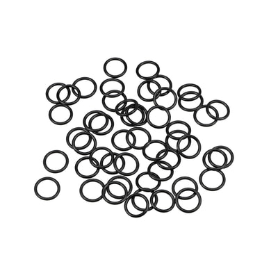 uxcell Uxcell O-Rings Nitrile Rubber 9.5mm Inner Diameter 12.5mm OD 1.5mm Width Round Seal Gasket 50 Pcs