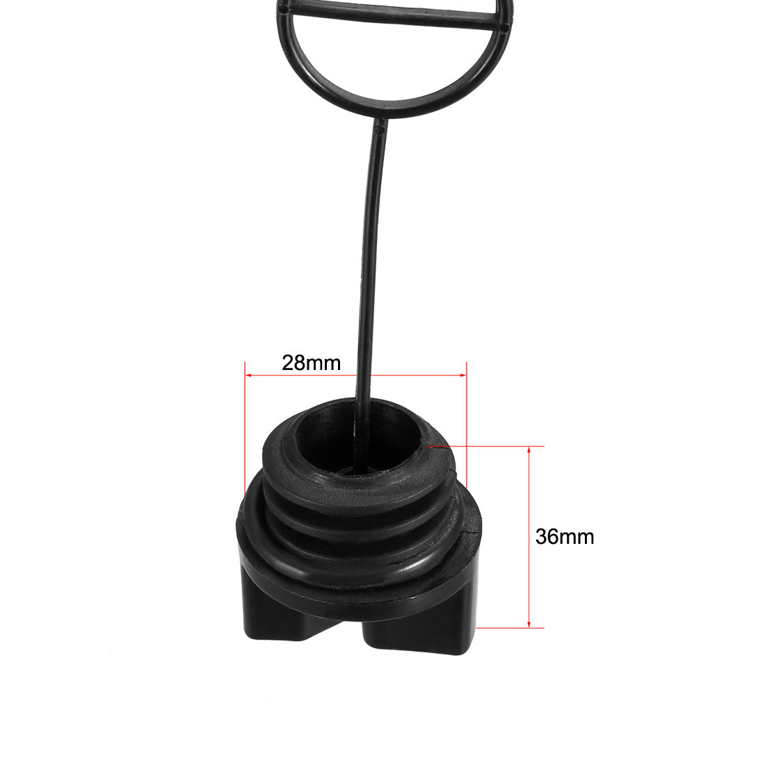 uxcell Uxcell 2pcs Replaces Gas Fuel Cap Assembly Replacement for Chainsaws