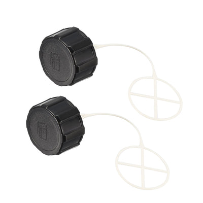 Harfington Uxcell 2Pcs Lawn Mower Fuel Tank Cap