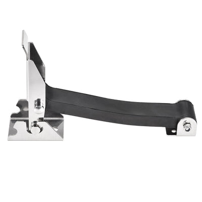 Harfington Uxcell 9.25-inch Rubber Flexible SUS304 Stainless Steel Draw Latches Buckle