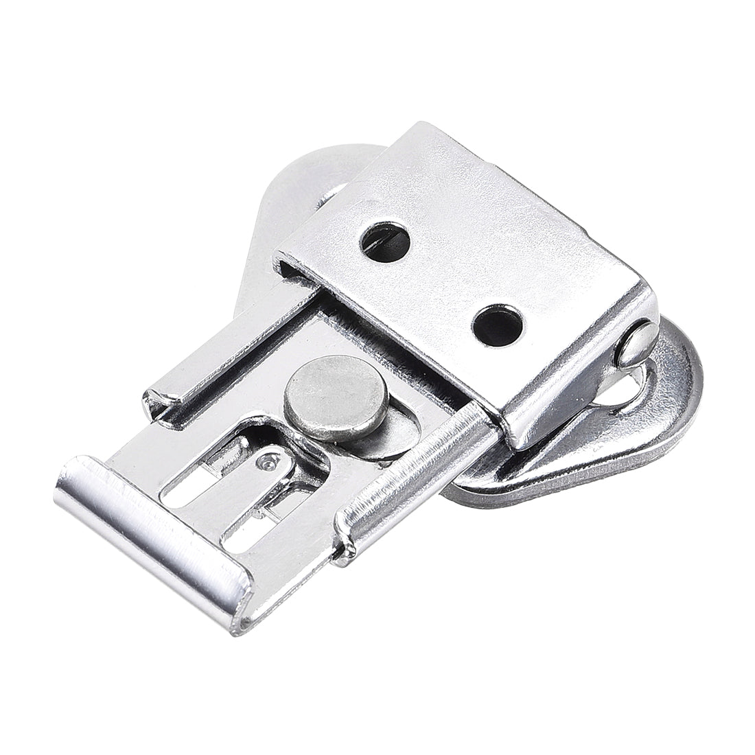 uxcell Uxcell 1.57-inch Iron Butterfly Twist Latch Keeper Toggle Clamp (Silver)