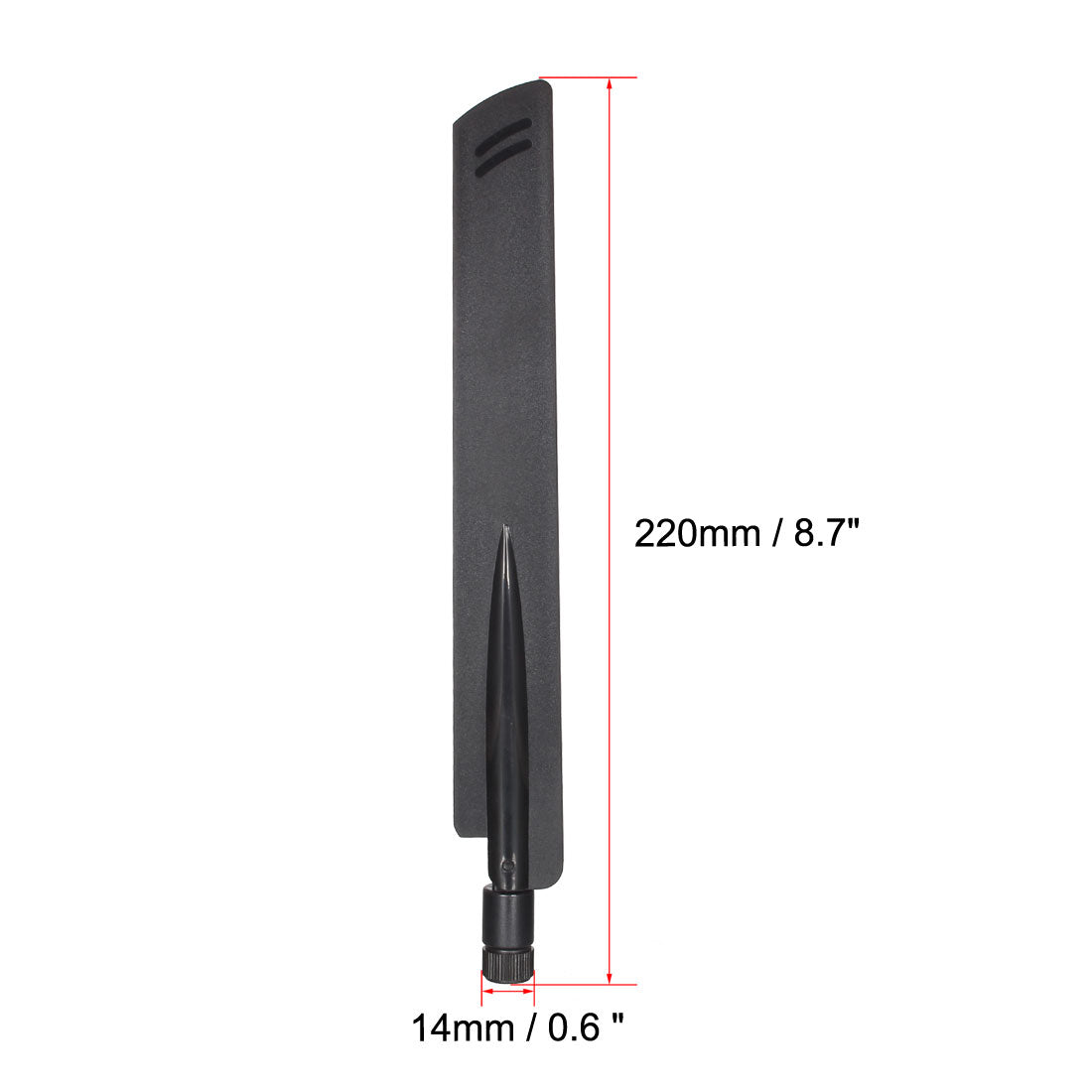 uxcell Uxcell GSM LTE Antenna 3G 4G 15dBi 700-2700MHz SMA Male Paddle Type