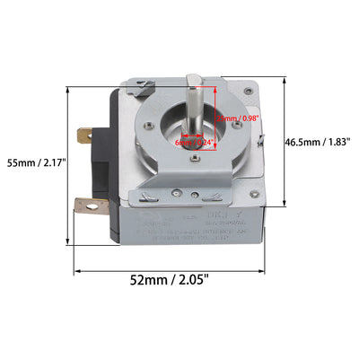 Harfington Uxcell Time Controller Timer Switch 90 Minutes 90M Replacement Timer for Electronic Microwave Oven Cooker