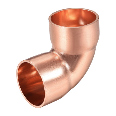 Harfington Uxcell 25.4mm ID 90 Degree Copper Elbow Fitting Connector