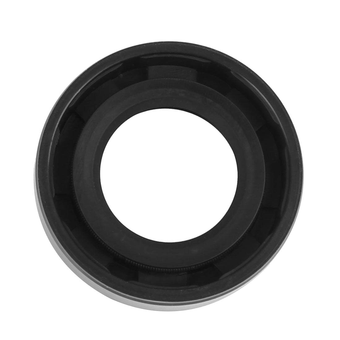 Harfington 17mm x 30mm x 7mm Rubber Double Lip TC Oil Shaft Seal