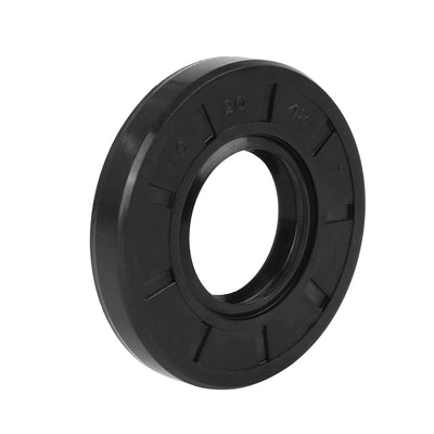 Harfington 20mm x 42mm x 7mm Rubber Double Lip TC Type Oil Shaft Seal