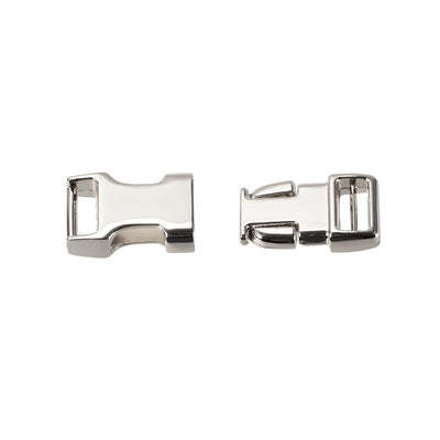 Harfington Uxcell Side Release Buckle, Zinc Alloy Adjustable Buckle 1Pcs