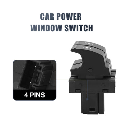 Harfington Master Driver Side Power Window Switch 1K3959857A Replacement for VW Caddy Golf Jetta EOS Rabbit Passat 2003-2009