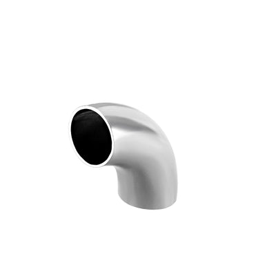 Harfington Uxcell Stainless Steel 304 Pipe Fitting Long Radius 90 Degree Elbow Butt-Weld 5/8-inch OD 1mm Pipe Size