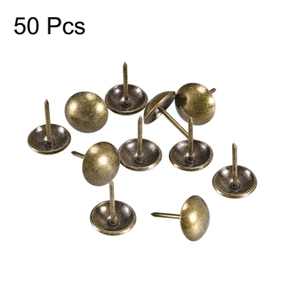 Harfington Uxcell Upholstery Nail Tacks Antique Round Thumb Push Pin