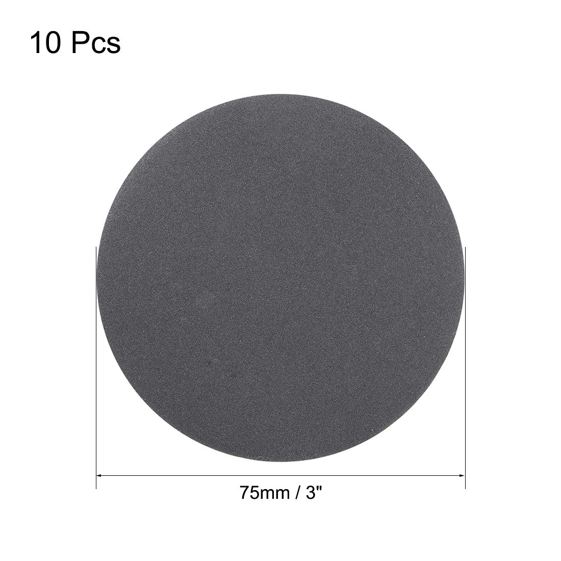 uxcell Uxcell Wet Dry Disc Hook and Loop Sandpaper Disc Silicon Carbide Tools