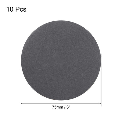 Harfington Uxcell Wet Dry Disc Hook and Loop Sandpaper Disc Silicon Carbide Tools