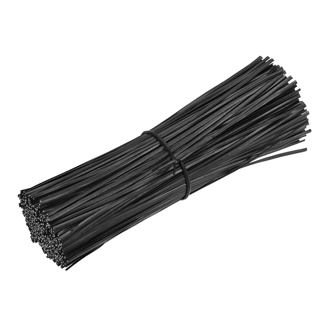 uxcell Uxcell 4 Inches Plastic Twist Ties Reusable Cable Cord Wire Ties Black 500pcs