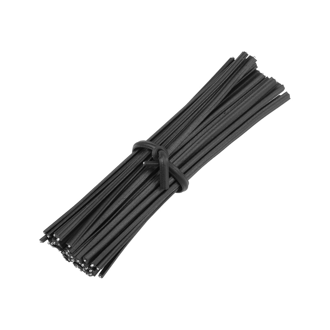 uxcell Uxcell 3 Inches Plastic Twist Ties Reusable Cable Cord Wire Ties Black 500pcs