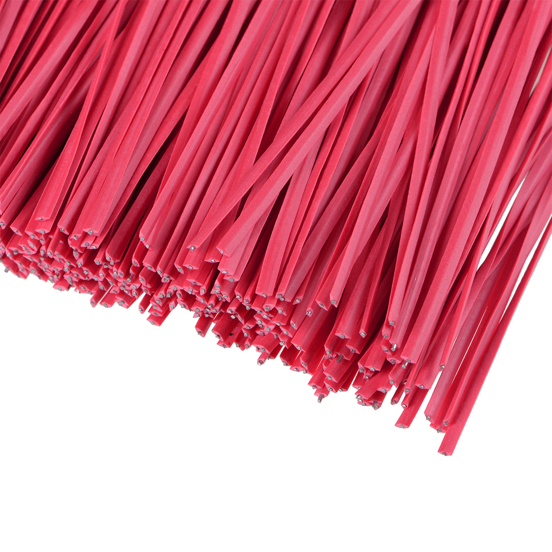 uxcell Uxcell 6 Inches Plastic Twist Ties Reusable Cable Cord Wire Ties Red 1000pcs