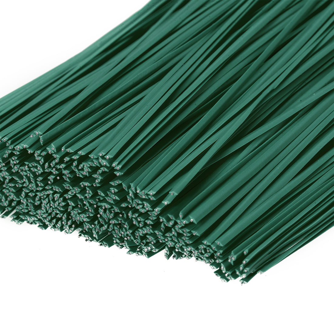 uxcell Uxcell 4 Inches Plastic Twist Ties Reusable Cable Cord Wire Ties Green 500pcs