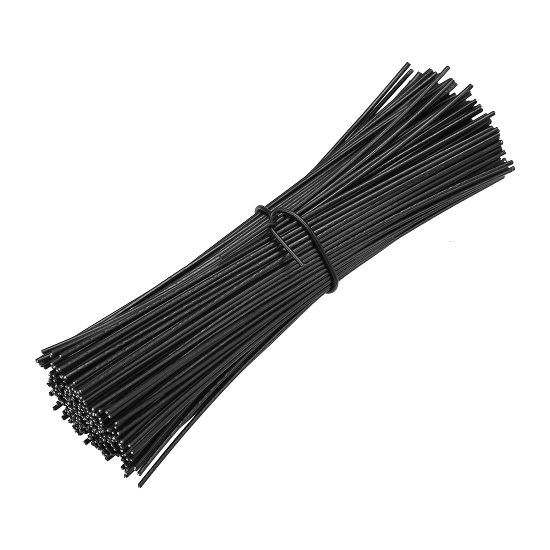 uxcell Uxcell 4 Inches Metallic Twist Ties Reusable Cable Cord Wire Ties Black 500pcs