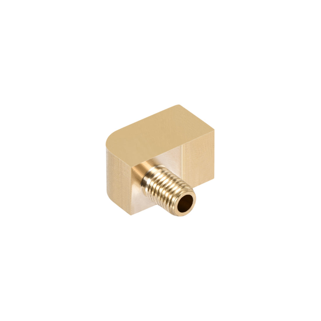 uxcell Uxcell Brass Pipe Fitting 90 Degree Barstock Street Elbow M6 Male M8 Female Pipe 2pcs