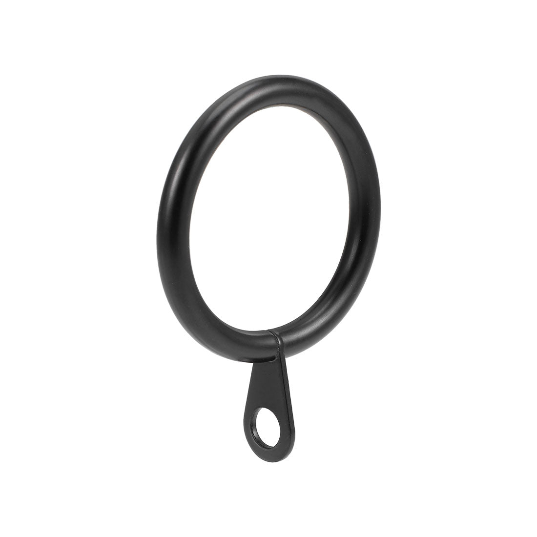 uxcell Uxcell 28 Stück Vorhang Ringe Metall 28mm Innendurchmesser Vorhang Ring für Gardinenstangen schwarz