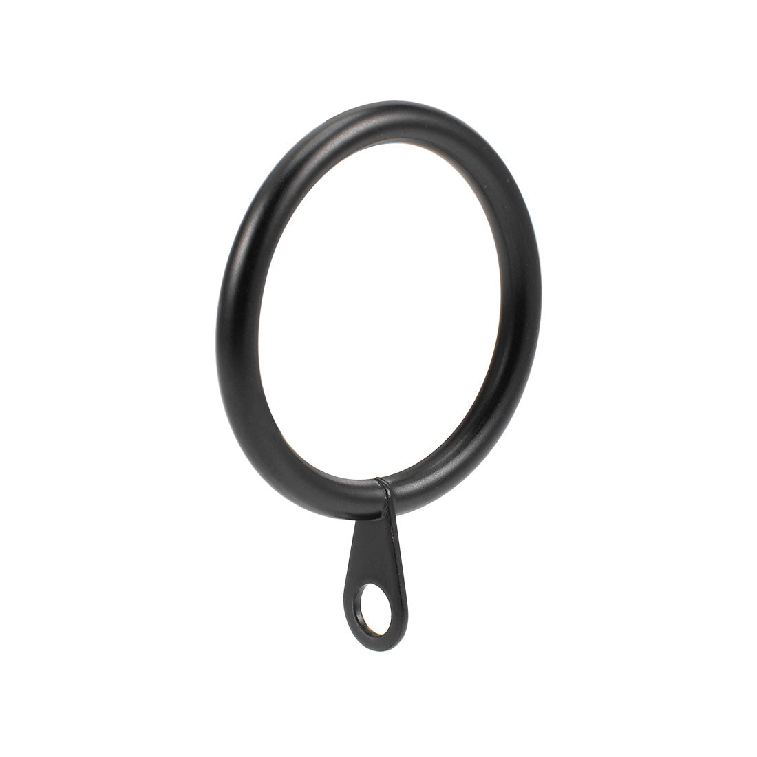 uxcell Uxcell 7 Stück Vorhang Ringe Metall 32mm Innendurchmesser Vorhang Ring für Gardinenstangen schwarz