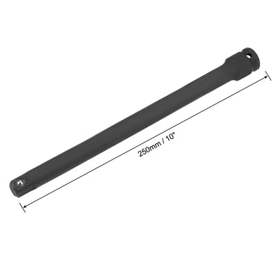 Harfington Uxcell 1/2-Inch Drive by 10-Inch Impact Extension Bar, Cr-Mo Steel