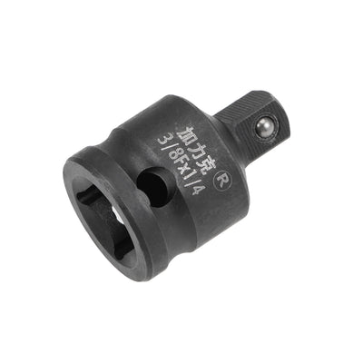 Harfington Uxcell 3/8 Inch Drive (F) x 1/4 Inch (M) Impact Socket Reducer for Ratchet Wrenches, Female to Male, Cr-Mo