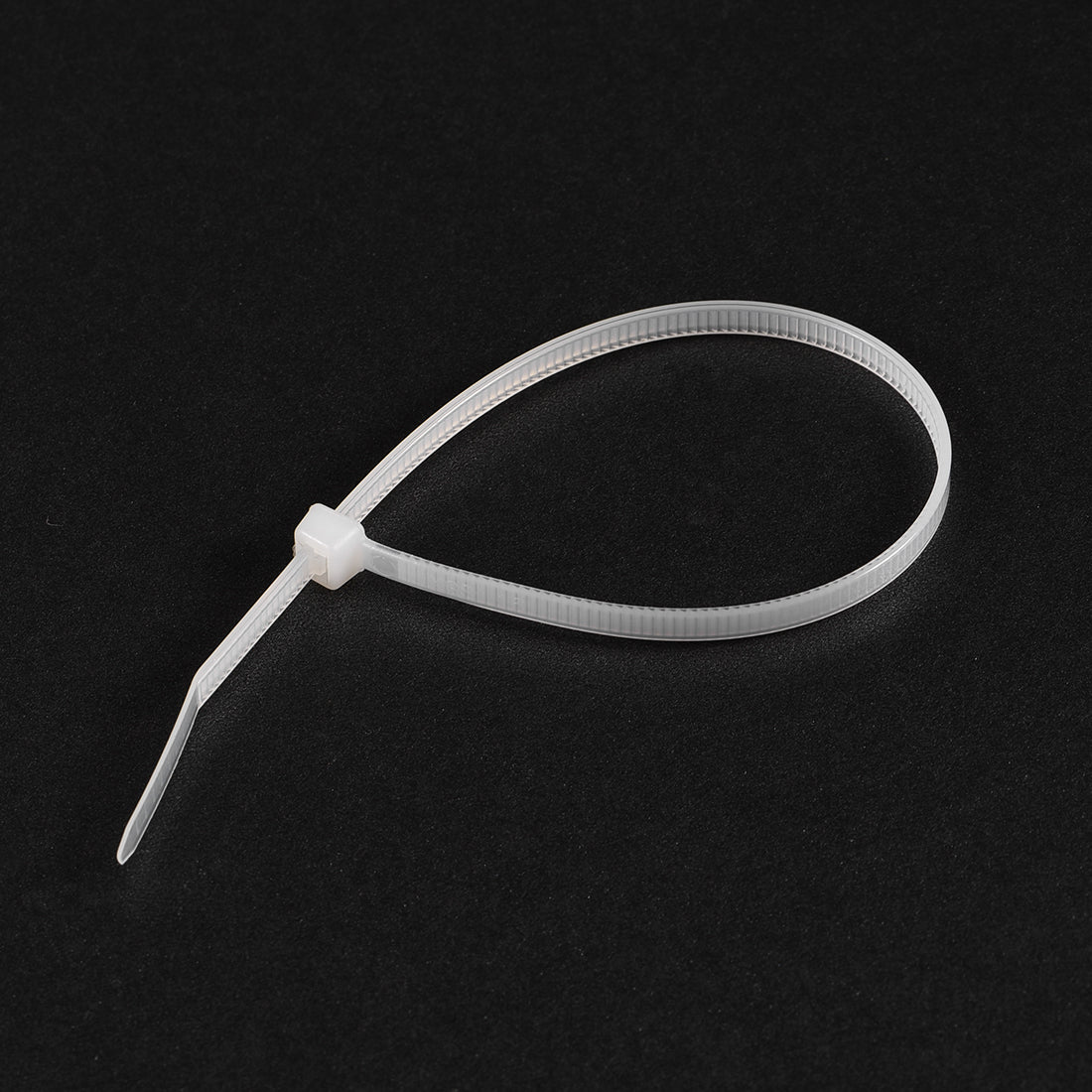 uxcell Uxcell Cable Zip Ties 200mmx4mm Self-Locking Nylon Tie Wraps White 250pcs