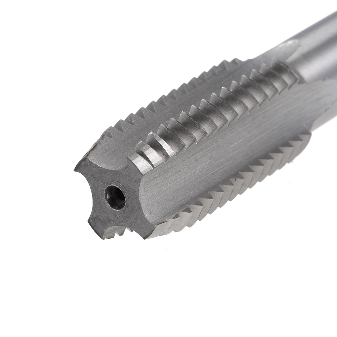 uxcell Uxcell Metric Machine Tap M18 x 2.5 4 Straight Flutes High Speed Steel Screw Thread Tap