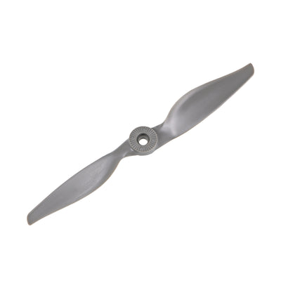 Harfington Uxcell 2 Stück RC Propeller CW 2 Flügel für Flugzeug Spielzeug Nylon Grau mit Adapterring  8x4 Zoll