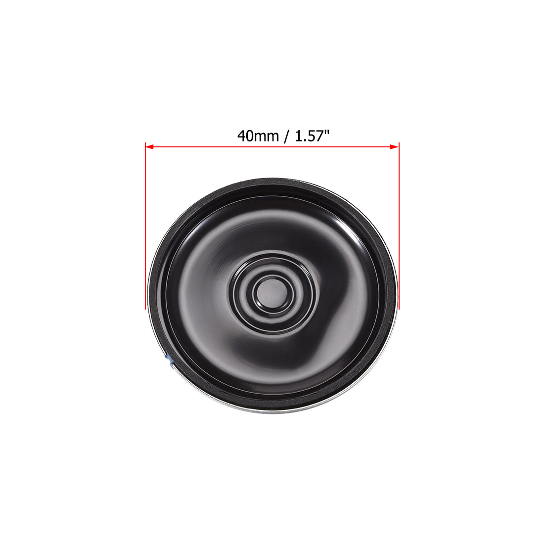 uxcell Uxcell 2W 8 Ohm Micro Internal Speaker Magnet Loudspeaker 40mm Dia 2pcs