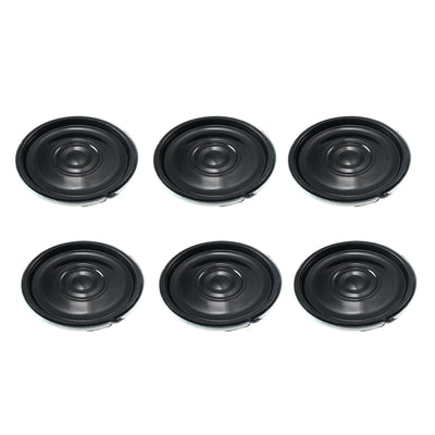 Harfington Uxcell 0.5W 16 Ohm Micro Internal Speaker Magnet Loudspeaker 28mm Dia 6pcs