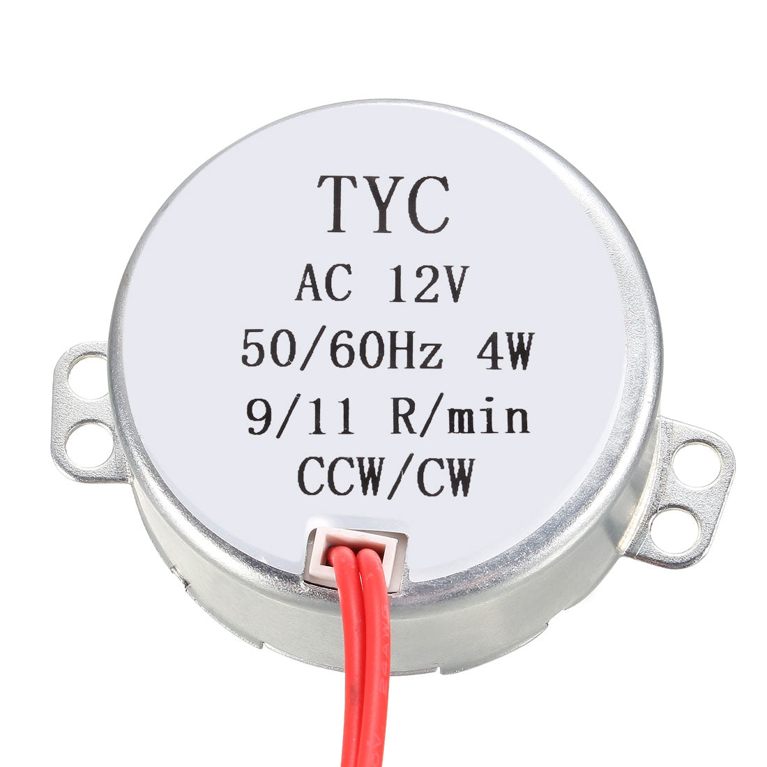 Uxcell Uxcell elektrischer Synchronmotor Drehmotor AC 12V 50-60Hz CCW/CW 4W