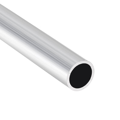 Harfington Uxcell 6063 Aluminum Round Tube 300mm Length 12mm OD 10mm Inner Dia Seamless Aluminum Straight Tubing 2 Pcs