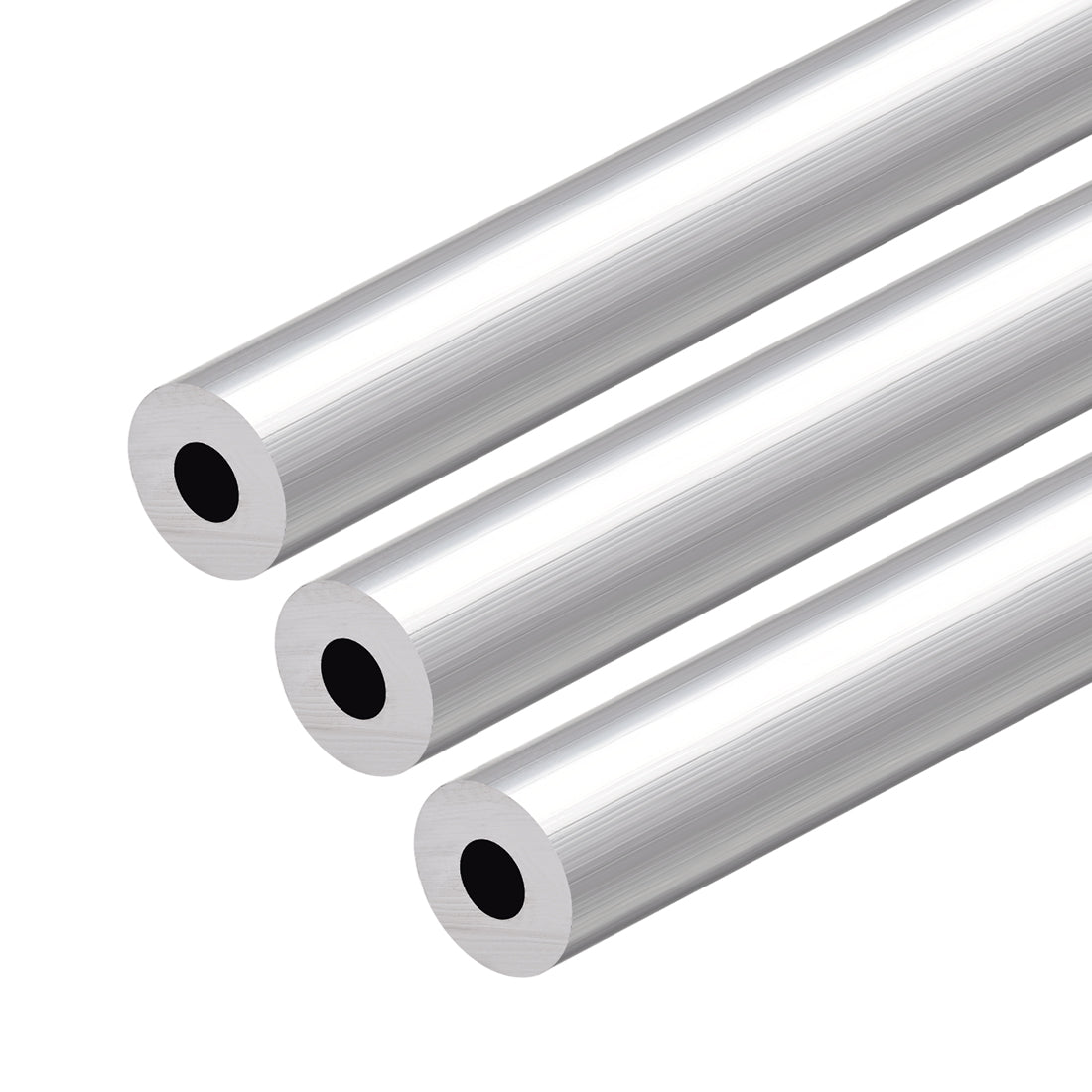 uxcell Uxcell 6063 Aluminum Round Tube, Straight Pipe Tubing