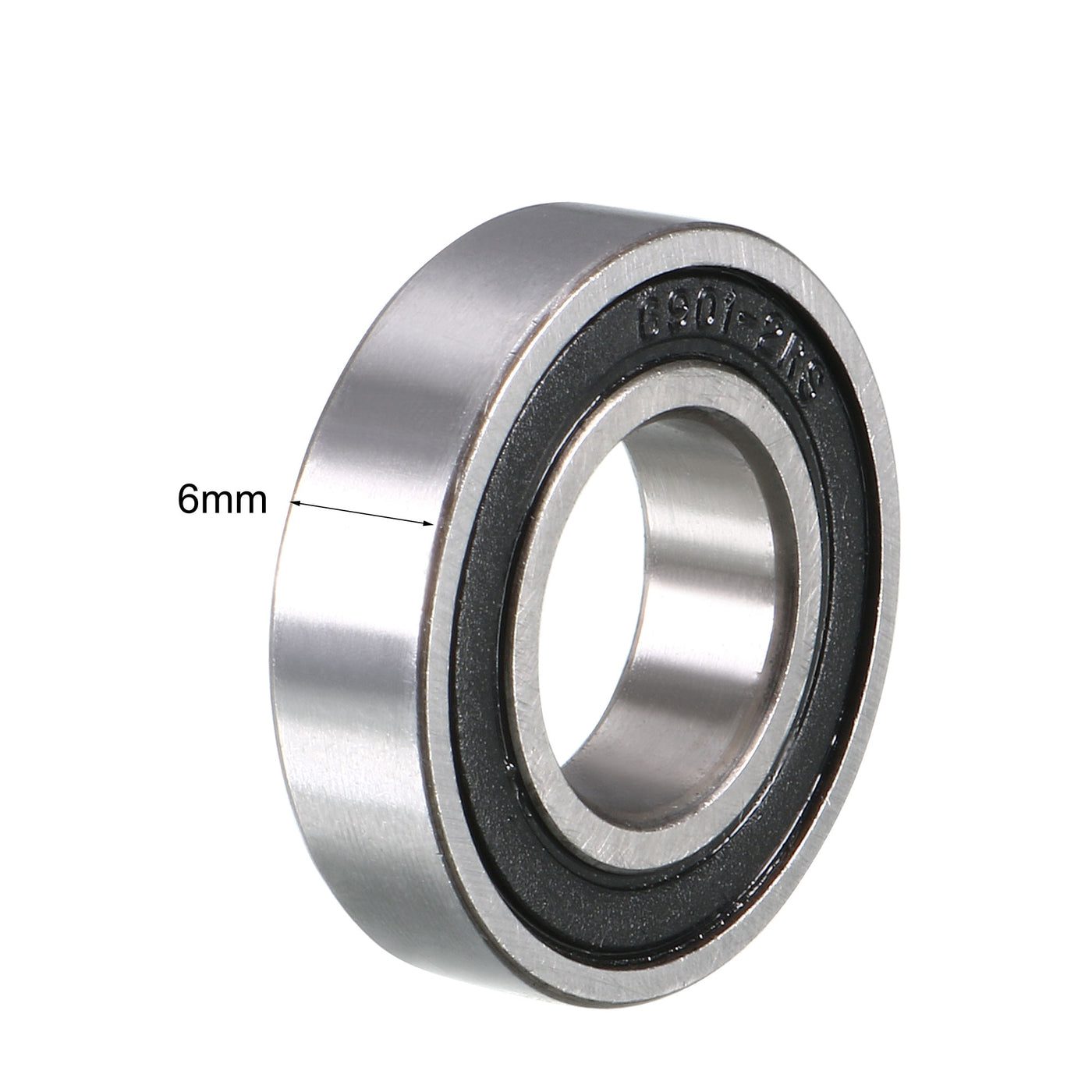 uxcell Uxcell Deep Groove Ball Bearings Metric Double Sealed High Carbon Steel Z2 Level